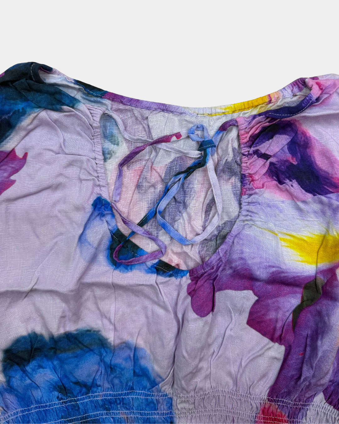 Desigual crop top kukkaprint – koko S, uudenveroinen