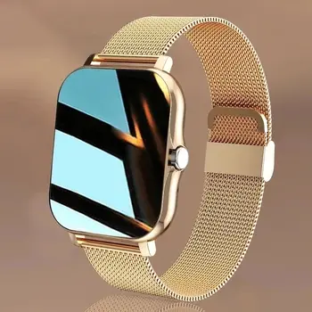 2023 Смарт часовници за мъже, Подарък за жени, Спортни Фитнес часовник със сензорен екран, разговори по Bluetooth, Цифрови умни часовници, ръчни часовници + кутия