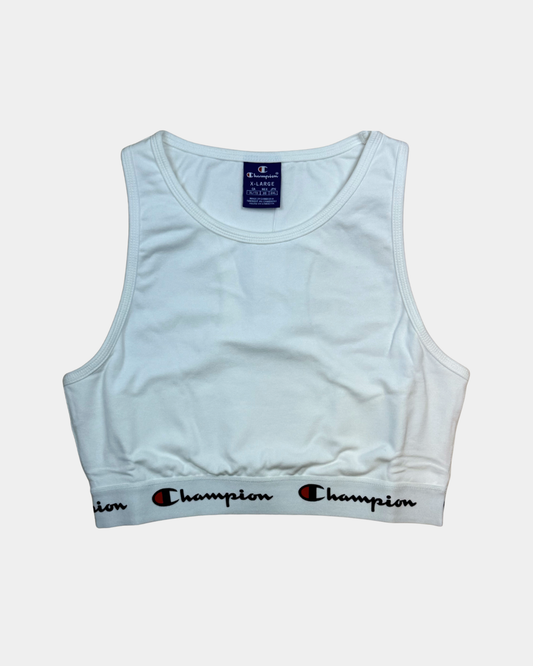 Champion Crop Top – Valkoinen, XL