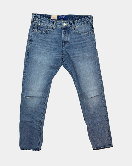 Scotch & Soda Ralston farkut sininen – 31/32, uusi