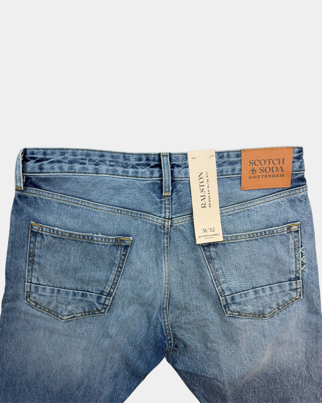 Scotch & Soda Ralston farkut sininen – 31/32, uusi