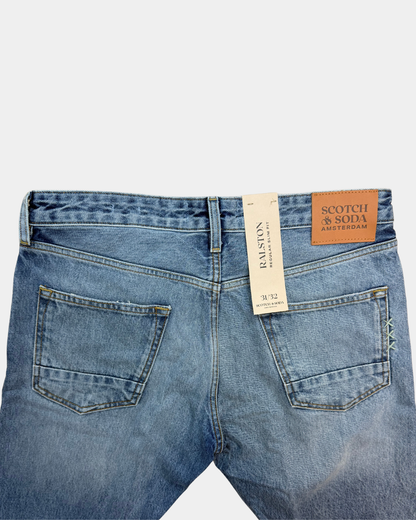 Scotch & Soda Ralston farkut sininen – 31/32, uusi
