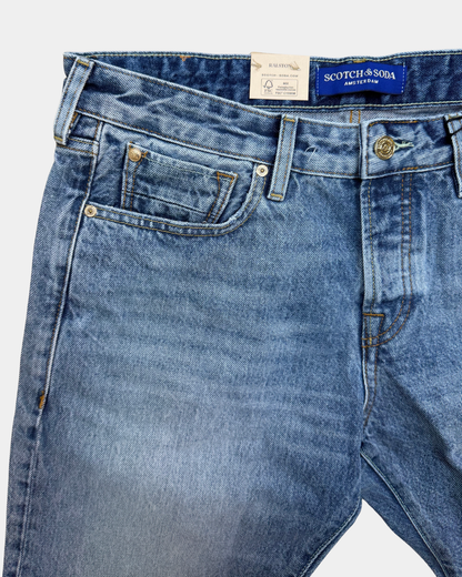Scotch & Soda Ralston farkut sininen – 31/32, uusi