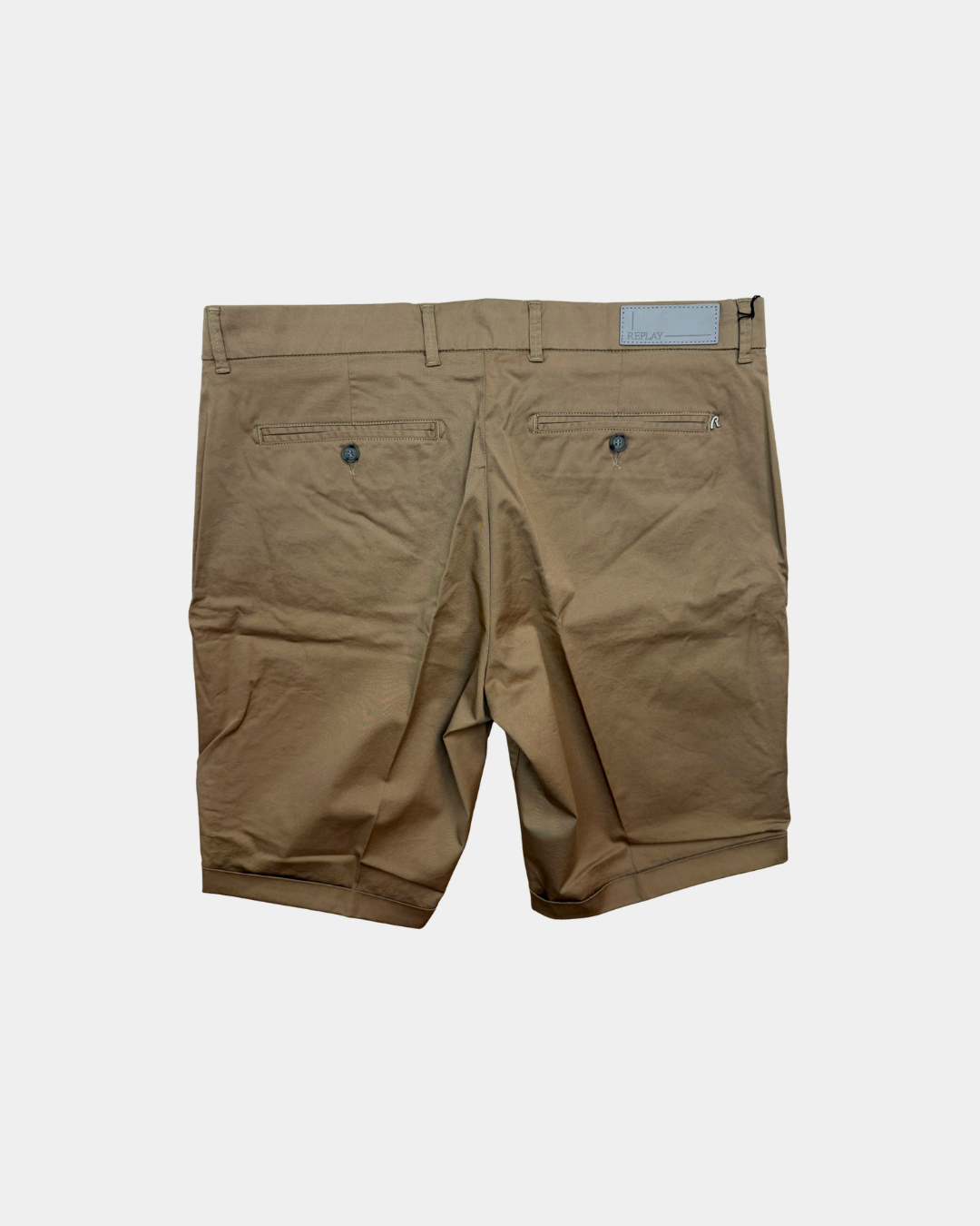 Replay chino-shortsit beige – koko 34, uusi
