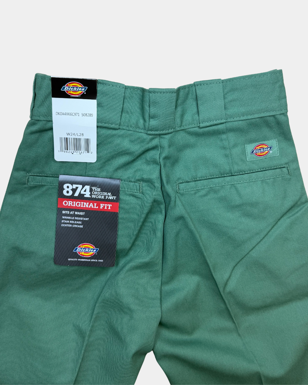 Dickies Icons housut vihreä – W24/L28, uusi