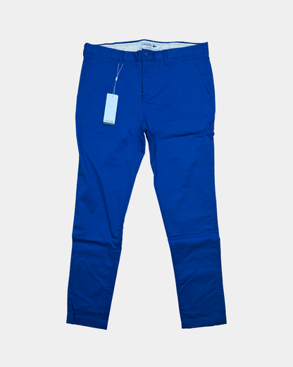 Lacoste Slim Fit chino sininen – FR 46 / US 36, L34, uusi