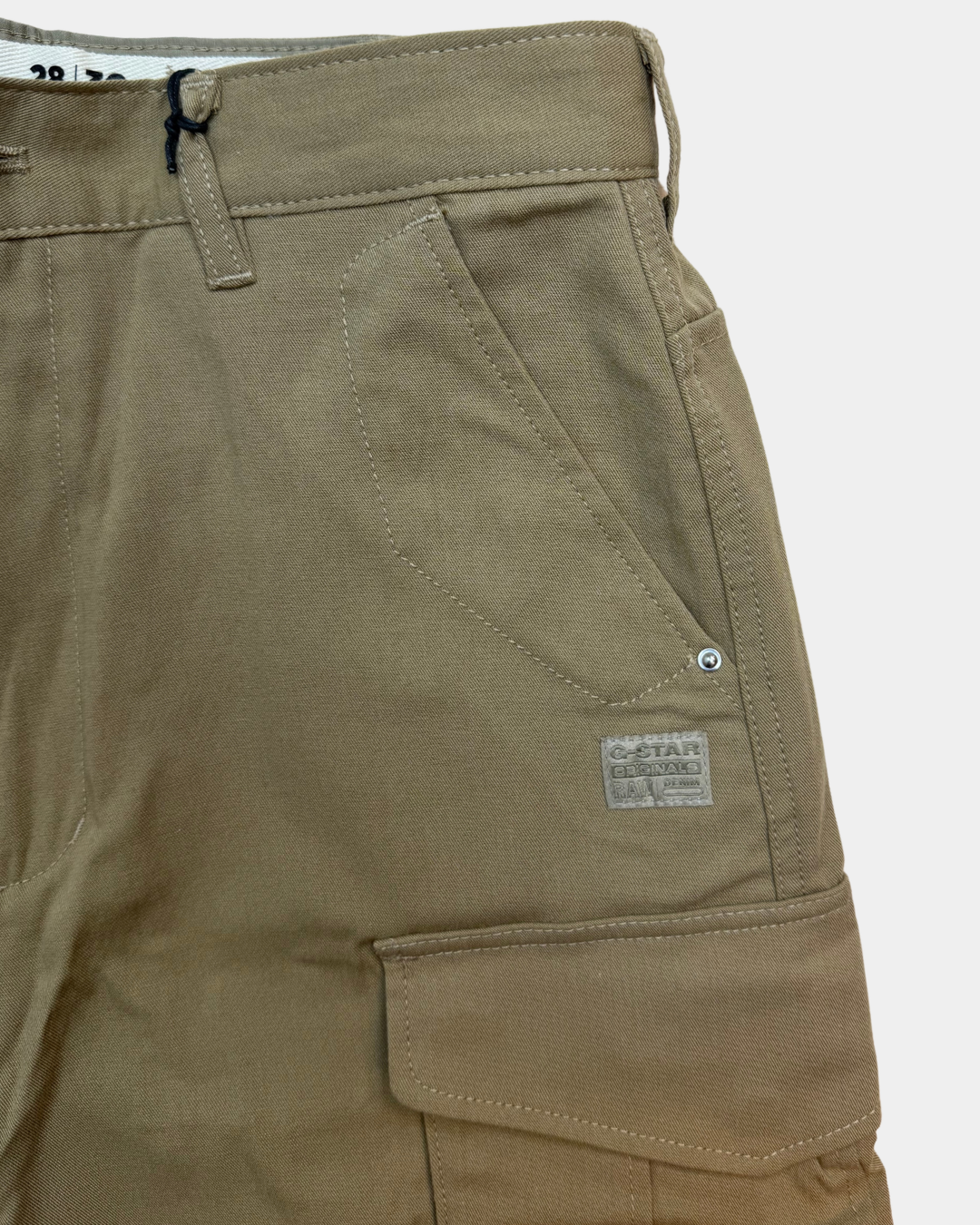 G-Star RAW High Waist Cargo WMN oliivinvihreä – 28/30, uusi