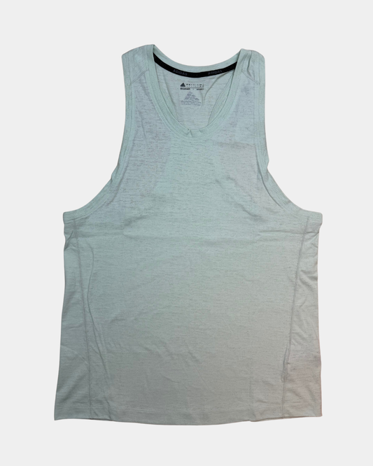 adidas Yoga Tank -treenitoppi, vaaleanvihreä, koko L – uusi, hintalappu kiinni