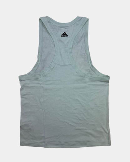 adidas Yoga Tank -treenitoppi, vaaleanvihreä, koko L – uusi, hintalappu kiinni