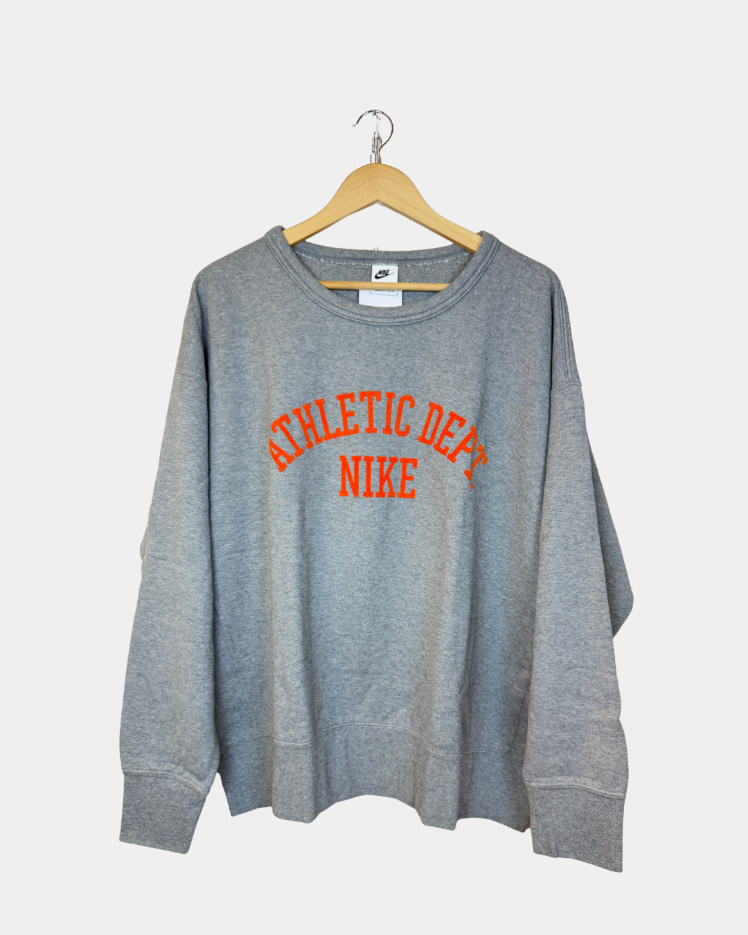 Nike Sportswear Athletic Dept. collegepaita, harmaa, koko XL – uusi, hintalappu kiinni