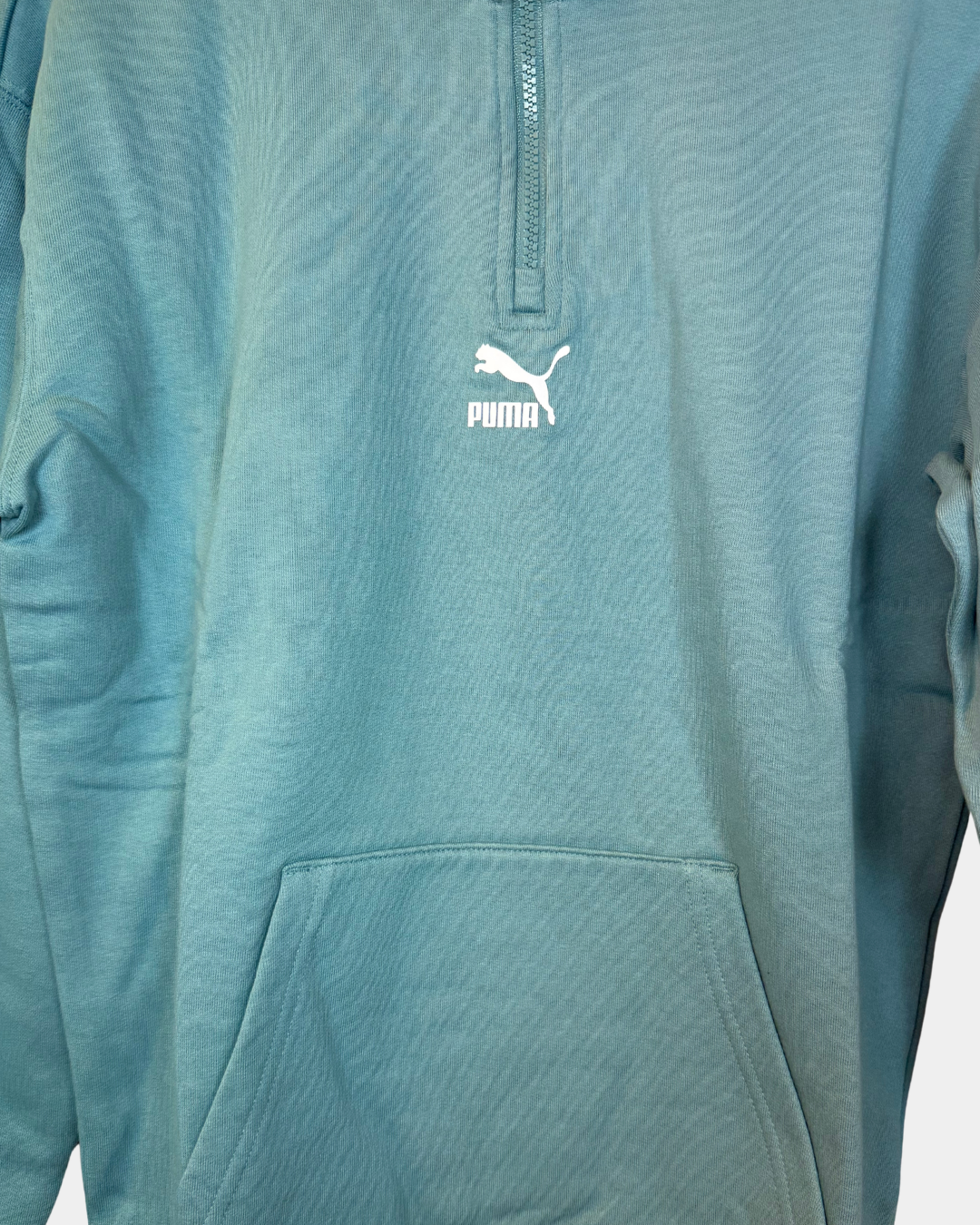 Puma Classics Half-Zip Crew TR collegepaita, siniharmaa, koko S