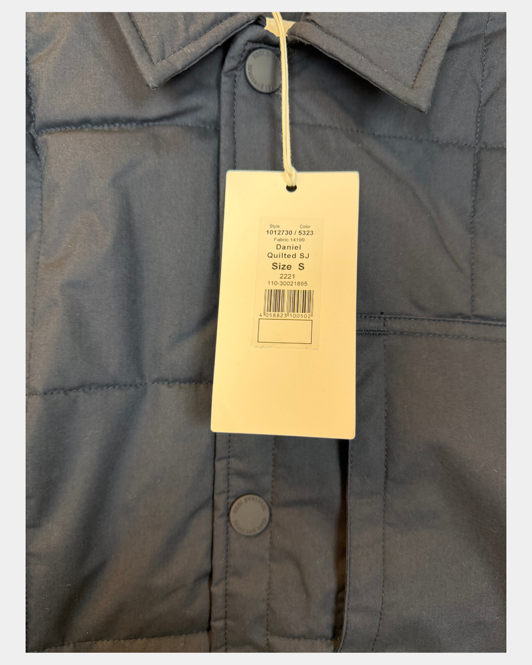 Mustang Daniel Quilted SJ paitatakki tummansininen – S, uusi