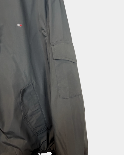 Tommy Hilfiger Recycled Bomber -takki, musta, koko XXL – uusi