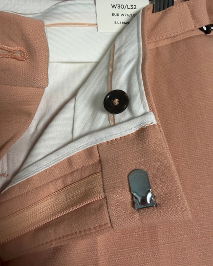 River Island Smart puvunhousut, vaaleanoranssi – koko UK 30R (EUR 76R), uusi