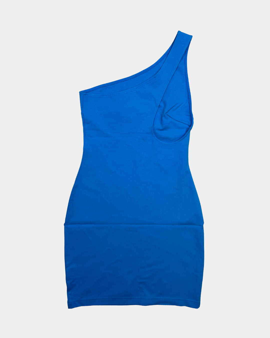 Calvin Klein Jeans one-shoulder mekko sininen – koko S, uusi