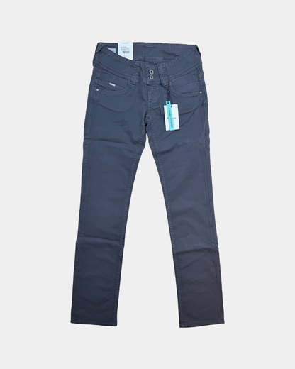 Pepe Jeans Venus naisten housut tummanharmaa – W27/L32, uusi