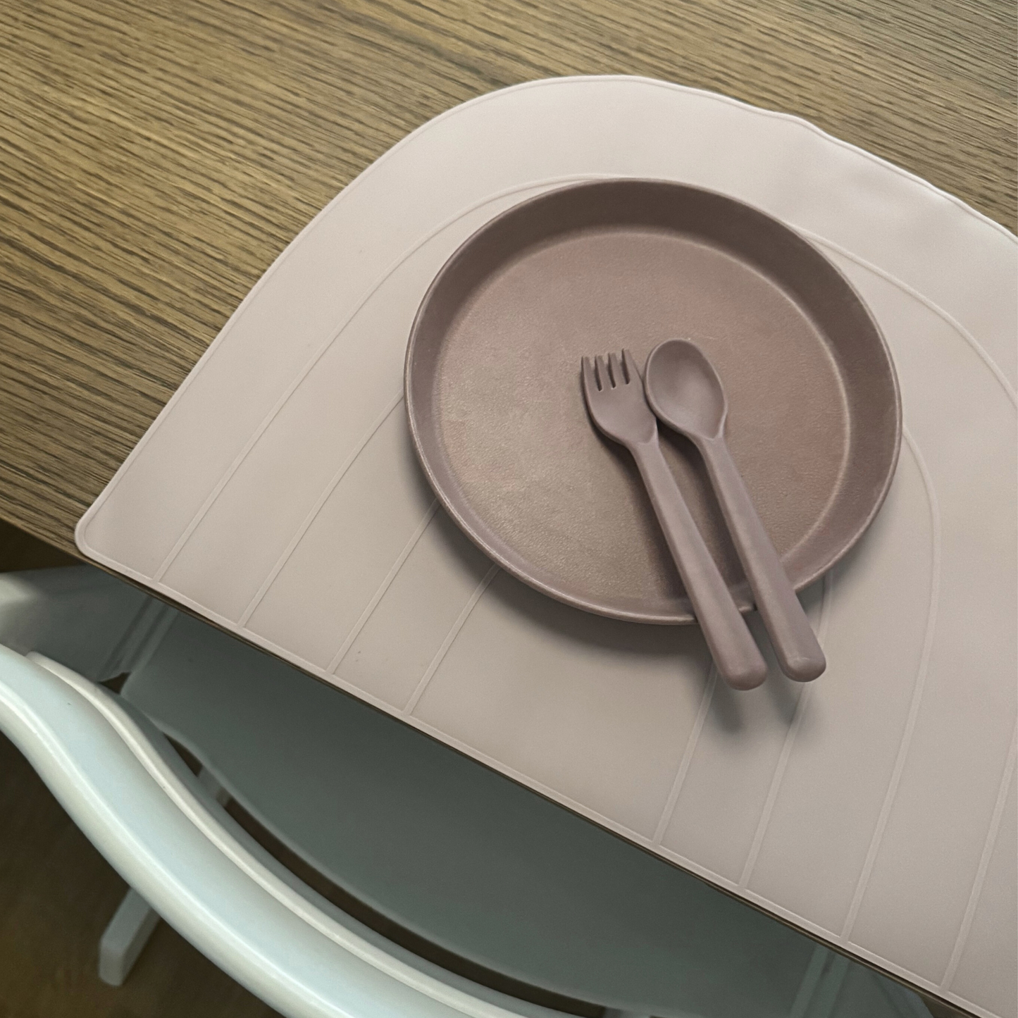 OYOY Rainbow Placemat - Rose