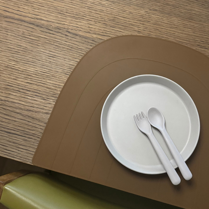 OYOY Rainbow Placemat - Fudge
